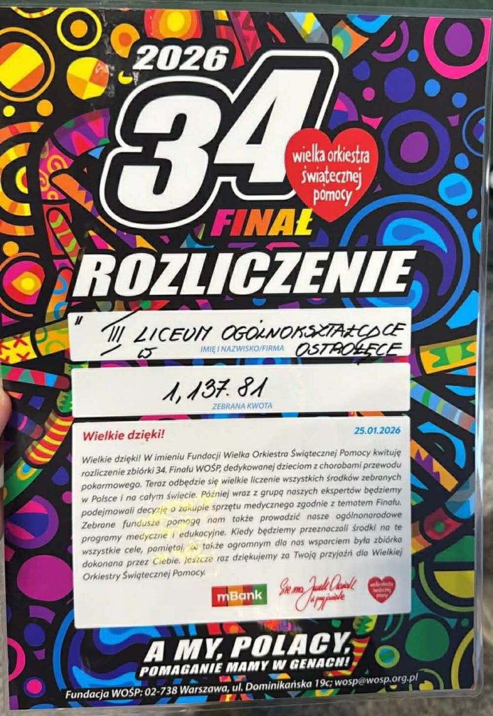 Archiwum szkoły