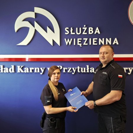 Zachowała zimną krew. Postawa funkcjonariuszki ZK Przytuły Stare budzi podziw