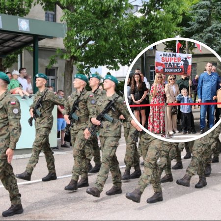 Taki transparent podczas przysięgi wojskowej. Duma! [ZDJĘCIA]