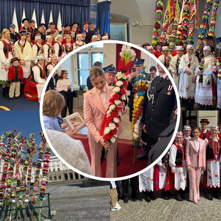 Niedziela Palmowa 2026. Kurpie w Pałacu Prezydenckim! ZOBACZ ZDJĘCIA