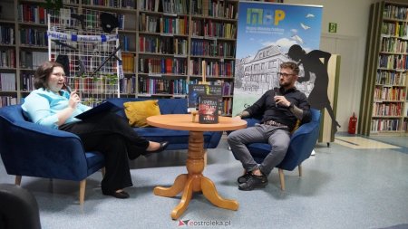 Kryminalna Noc Bibliotek w Miejskiej Bibliotece Publicznej w Ostrołęce [ZDJĘCIA, WIDEO]
