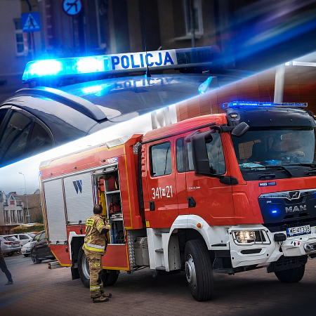 Tragiczne zdarzenie pod Ostrołęką. Mężczyzna zmarł