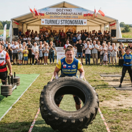 Siła, energia i emocje. Ruszają zapisy na Turniej Strongman w Olszewie-Borkach!