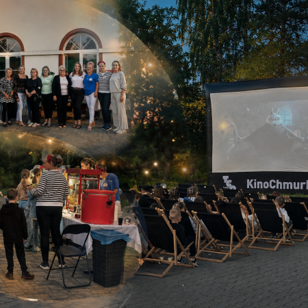 Mieszkańcy Czerwina na kinie pod chmurką! [ZDJĘCIA]