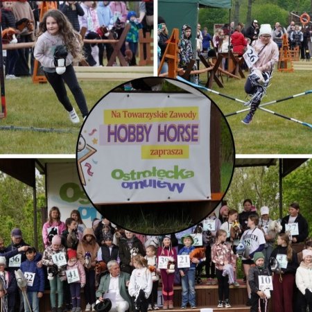 Pierwsze Zawody Hobby Horse w Ostrołęce za nami! [ZDJĘCIA, WIDEO]