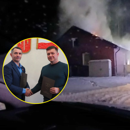 Po pożarze wraca życie do świetlicy. Remont w Ratajach już ruszył!