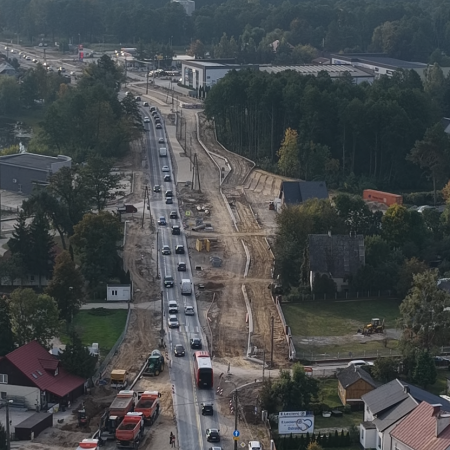 Do pracy i szkoły lepiej wyjechać wcześniej. Nowe utrudnienia w Ostrołęce
