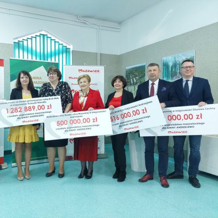 Mazowsze wspiera, gminy inwestują. W planach drogi, przedszkole i biblioteka