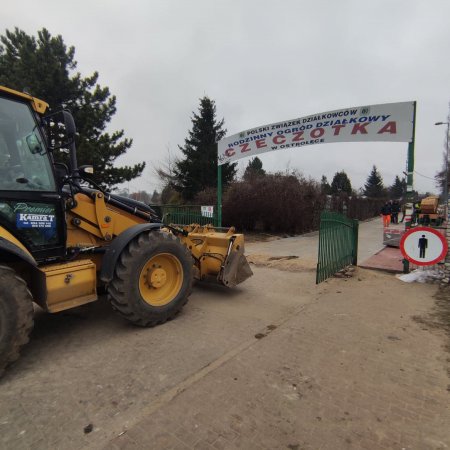 Trwa przebudowa ulicy Olimpijskiej [ZDJĘCIA]
