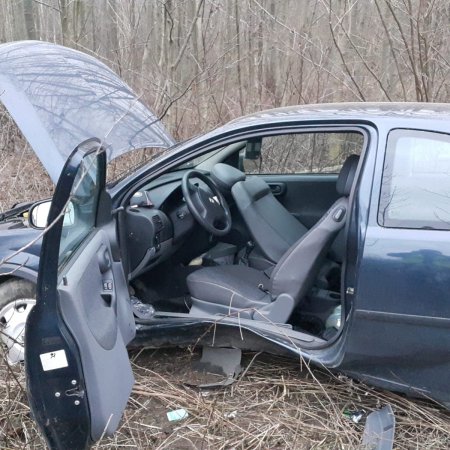Wypadek pod Ostrołęką. Jedna osoba trafiła do szpitala [ZDJĘCIA]