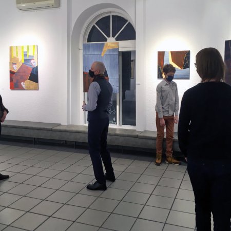Galerię Ostrołęka odwiedzili pierwsi w tym roku zwiedzający [ZDJĘCIA]