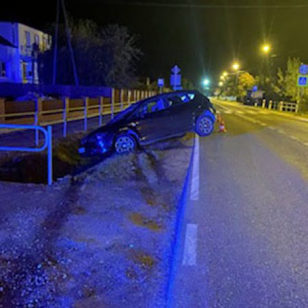 Pijany kierowca wpadł dwukrotnie w ciągu dwóch godzin. Miał dwa promile!