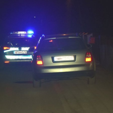 Policyjny pościg za odurzonym narkotykami kierowcą audi