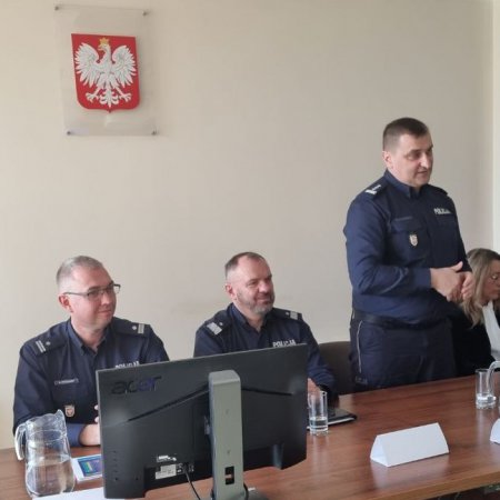 Odprawa roczna w ostrołęckiej policji [ZDJĘCIA]