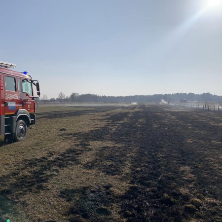 Kolejna doba pod znakiem pożarów na nieużytkach