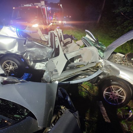 Tragiczny wypadek. Zginęła 42-latka, rannych troje dzieci [WIDEO, ZDJĘCIA]