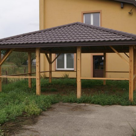 Wiata rekreacyjne przy świetlicy wiejskiej w Kuczyńskich [ZDJĘCIA]