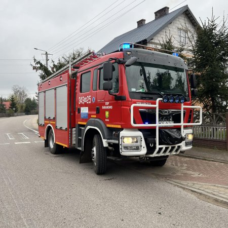 Pożary w gminie Łyse. Dwa identyczne zgłoszenia w różnych miejscach, ta sama przyczyna