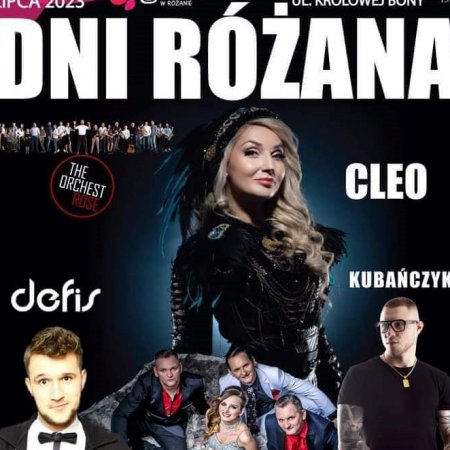 Dni Różana 2023: Wystąpią Cleo, Defis, M.I.G. i Kubańczyk