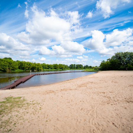 Ostrołęcka plaża już gotowa na otwarcie sezonu [ZDJĘCIA]