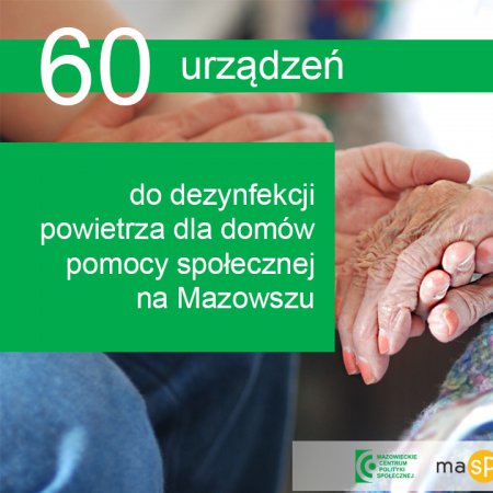 Sprzęt do dezynfekcji dla DPS, także w subregionie ostrołęckim