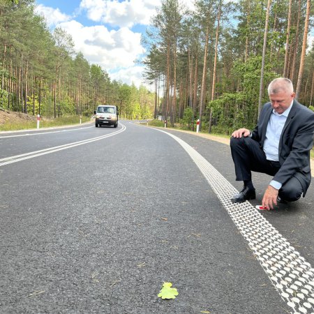 Wygodniej i bezpieczniej na drogach powiatu ostrołęckiego [ZDJĘCIA]