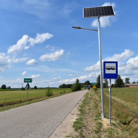 Dawia, Plewki i Serafin z interaktywnym oświetleniem ulicznym [ZDJĘCIA]