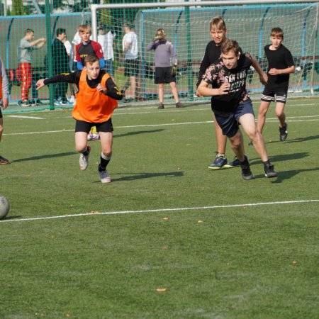 100-lecie ZSZ 1. Otrzęsiny "pierwszaków" na sportowo [ZDJĘCIA]