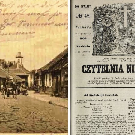 Ostrołęka sprzed ponad 160 lat. Słynęła z bursztynu