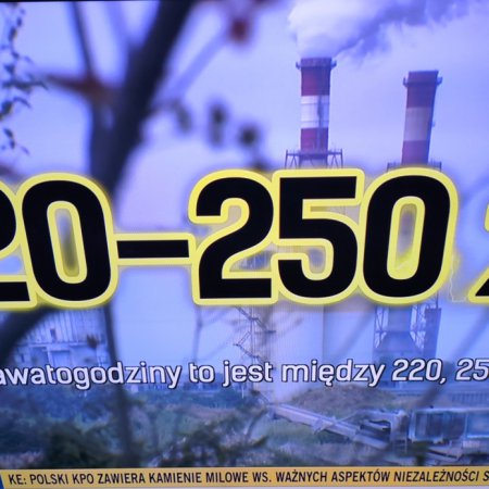 "Czarno na Białym" TVN 24 ponownie o elektrowni Ostrołęka C