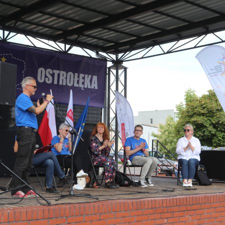 Tour de Konstytucja z sędzią Tuleyą w Ostrołęce [WIDEO, ZDJĘCIA]