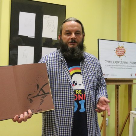 O komiksach w Kultowni. Wystawa rysunków zagranicznych twórców [ZDJĘCIA]