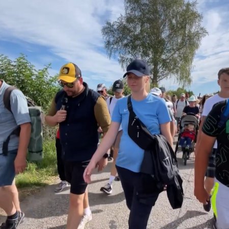 Pielgrzymka 2022. Jasna Góra już blisko [WIDEO]