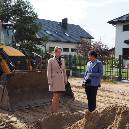 Przebudowa ulicy Prostej w miejscowościach Kruki i Łazy