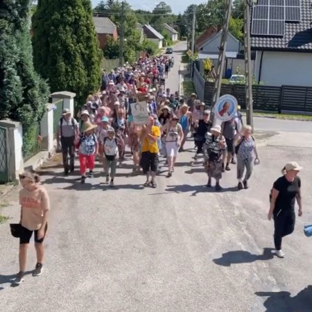 Pielgrzymka na Jasną Górę 2022. "Jesteśmy coraz bliżej" [WIDEO]