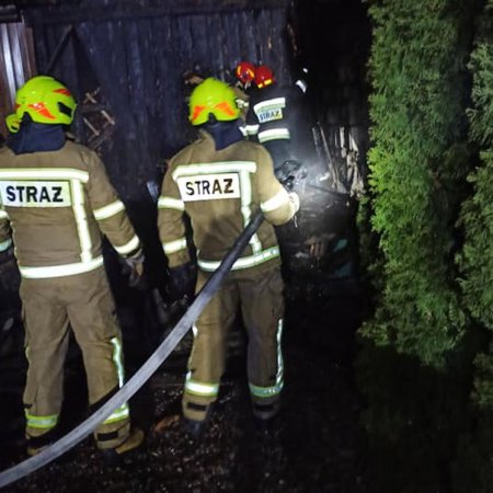 Pożar w gminie Troszyn. Gasiły go trzy zastępy straży