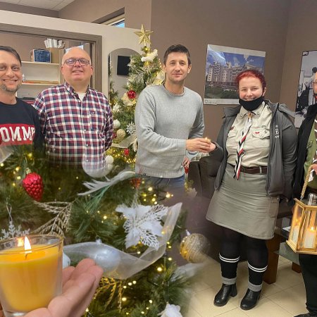 Światełko Betlejemskie dotarło także do nas